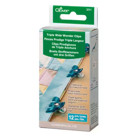 Triple Wide Wonder Clips