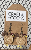 Earrings (Free Standing Lace)