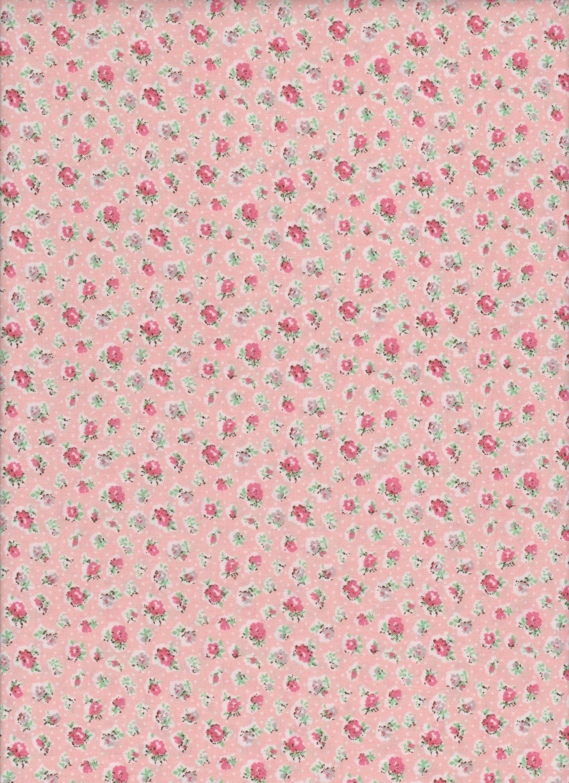 Vintage Pink Stem Flowers