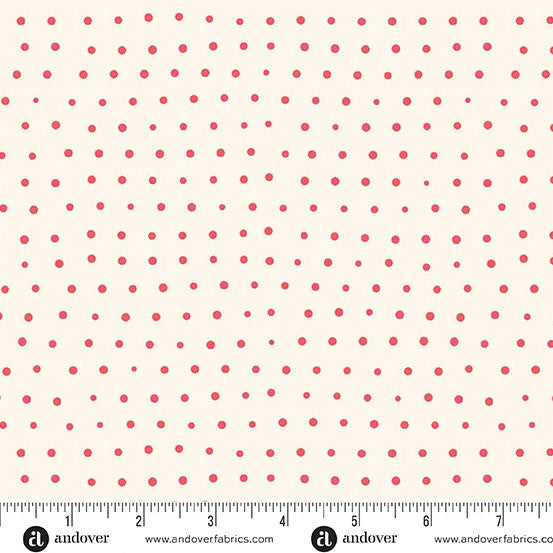 Bloom and Sew by Amy Latta Lots of Dots Cream