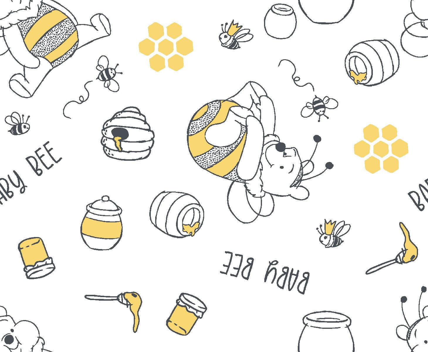 Pooh Baby Bee