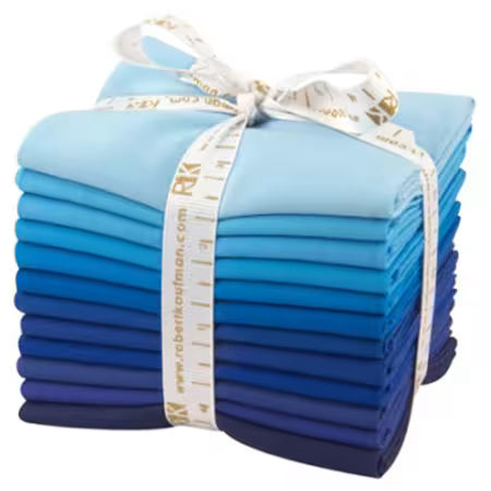 Kona Cotton Fat Quarter Bundle - Sky Gazer