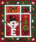 Love, Joy, Peace Wall Quilt Kit