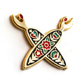 Enamel Seam Ripper Lapel Pin