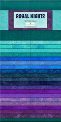 Royal Nights 2.5" Jelly Roll Strips