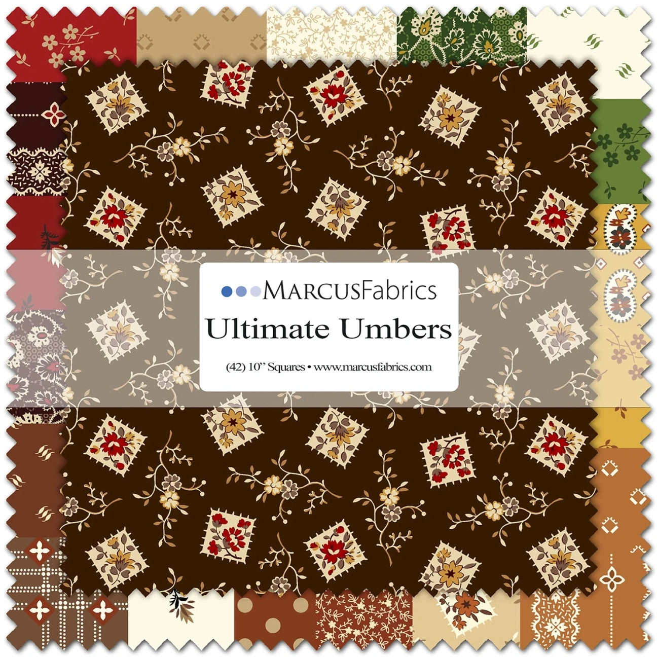 Ultimate Umber 10" Square Layer Cake