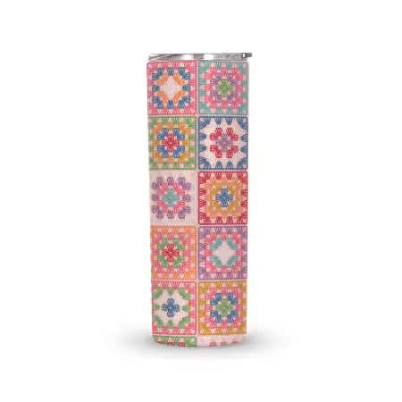 Crochet Print Tumbler
