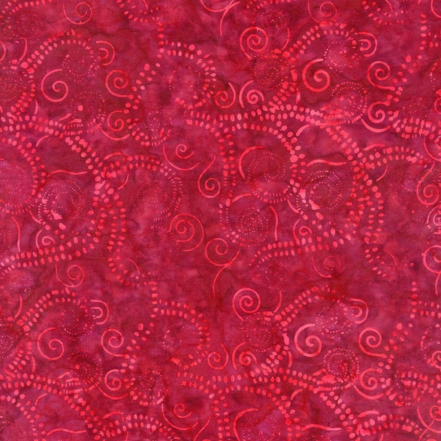 Tonga Batik - Garnet