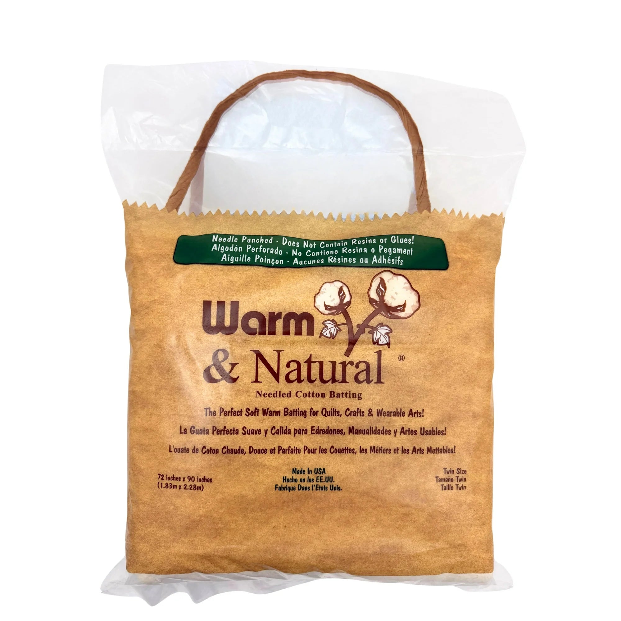 Cotton Quilt Batting Warm and Natural