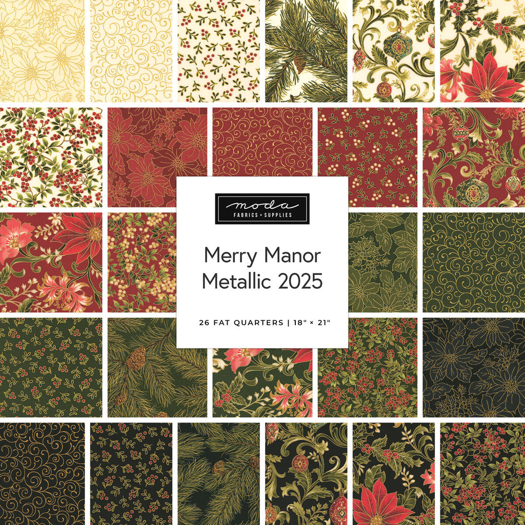 Merry Manor - Moda Fat Quarter Bundle