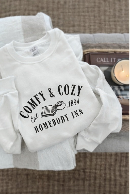 Comfy & Cozy Homebody Inn Sweatshirt